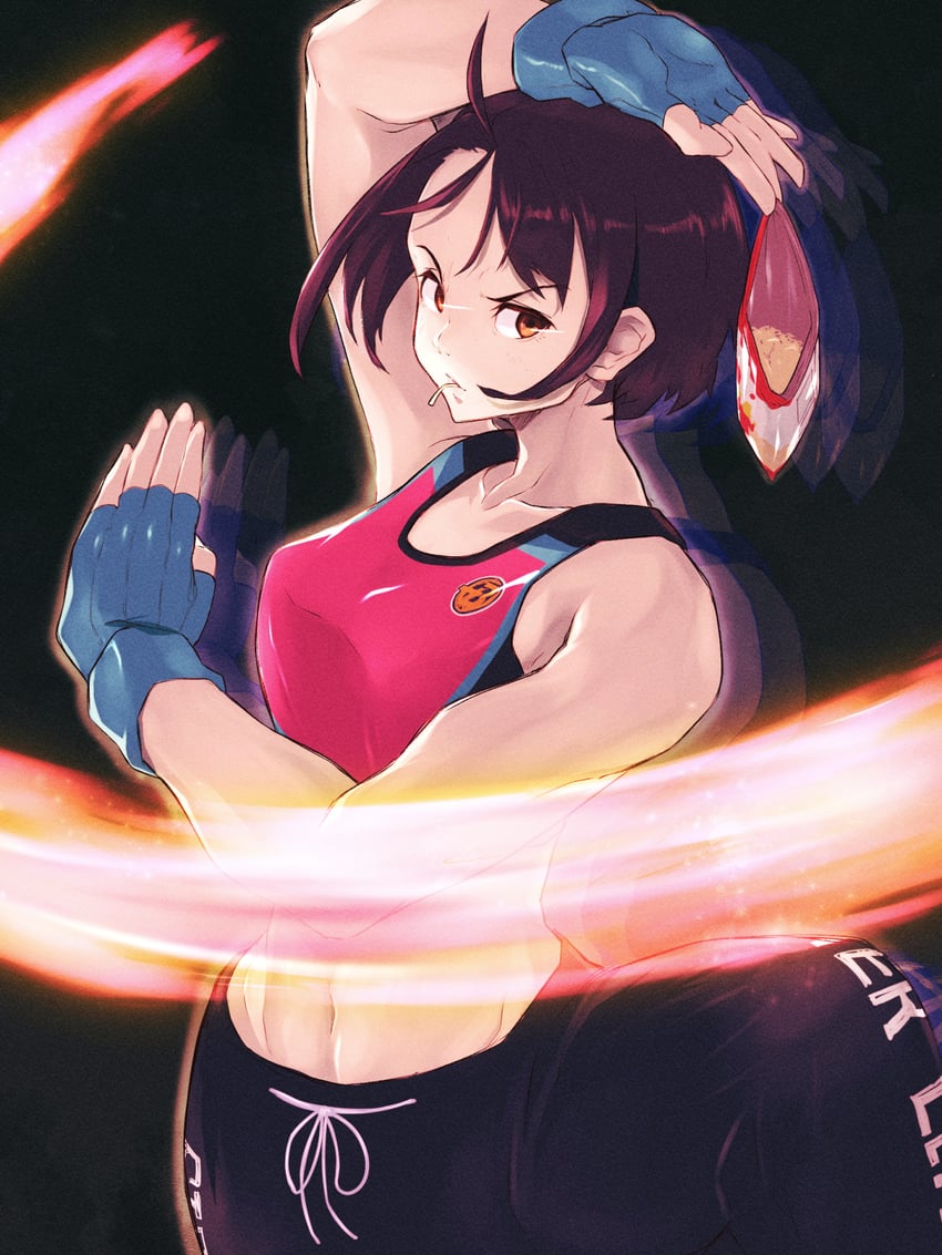 kazama akira (street fighter and 2 more) drawn by yuenibushi