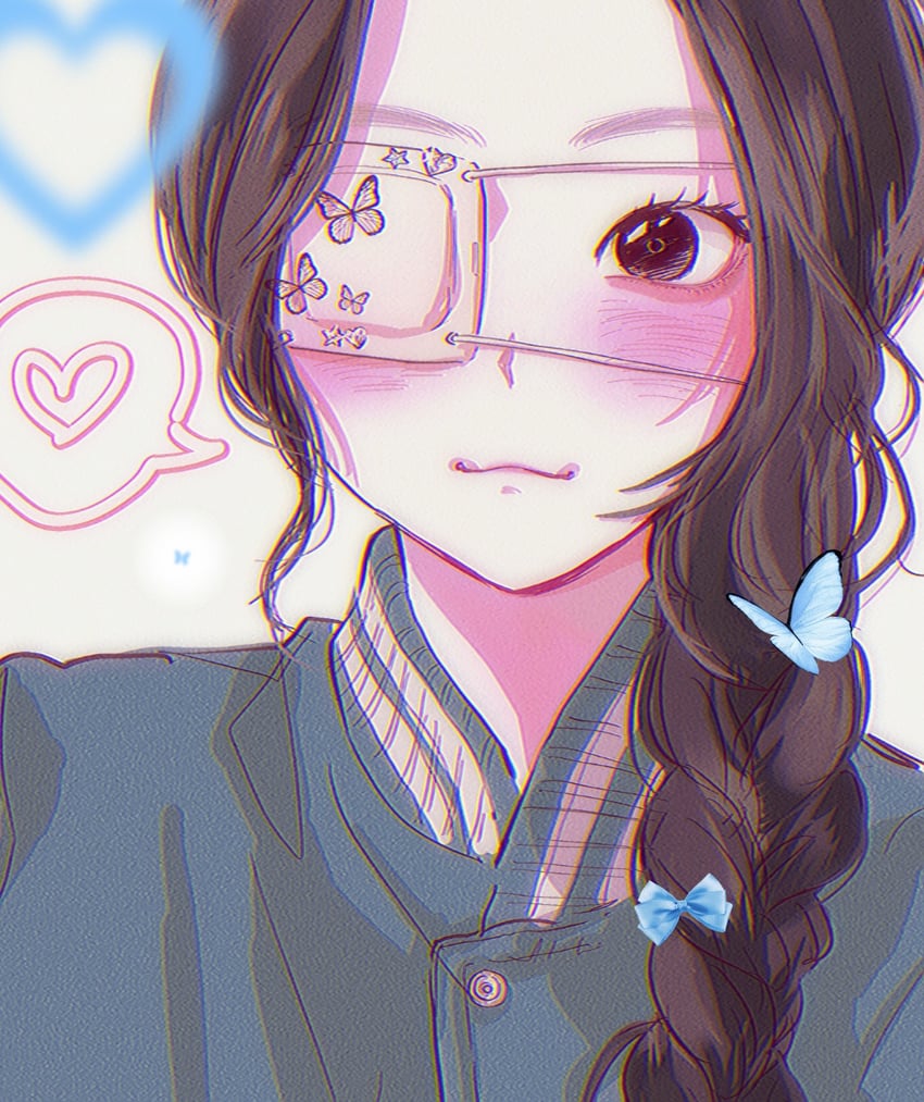 haneul (real life and 1 more) drawn by iyu_(neuleu00)