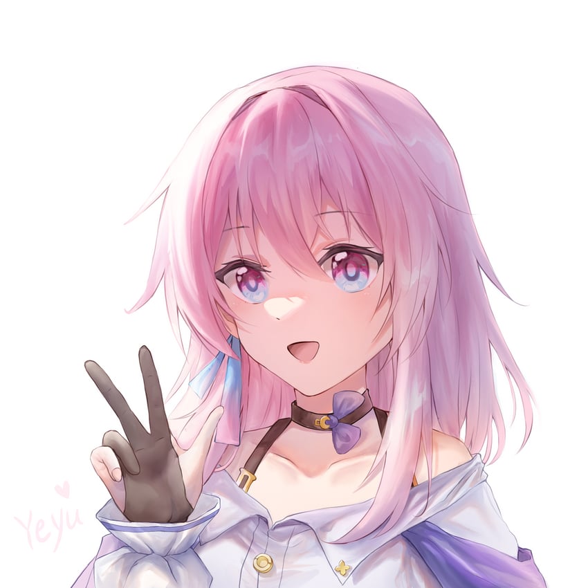 march 7th (honkai and 1 more) drawn by chunduyeyu