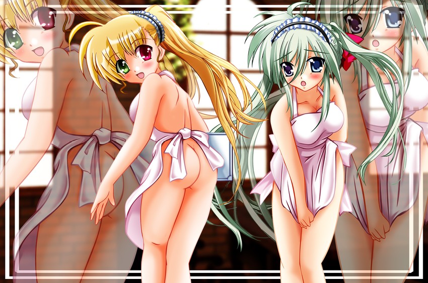 vivio and einhard stratos (lyrical nanoha and 1 more) drawn by blackjunk