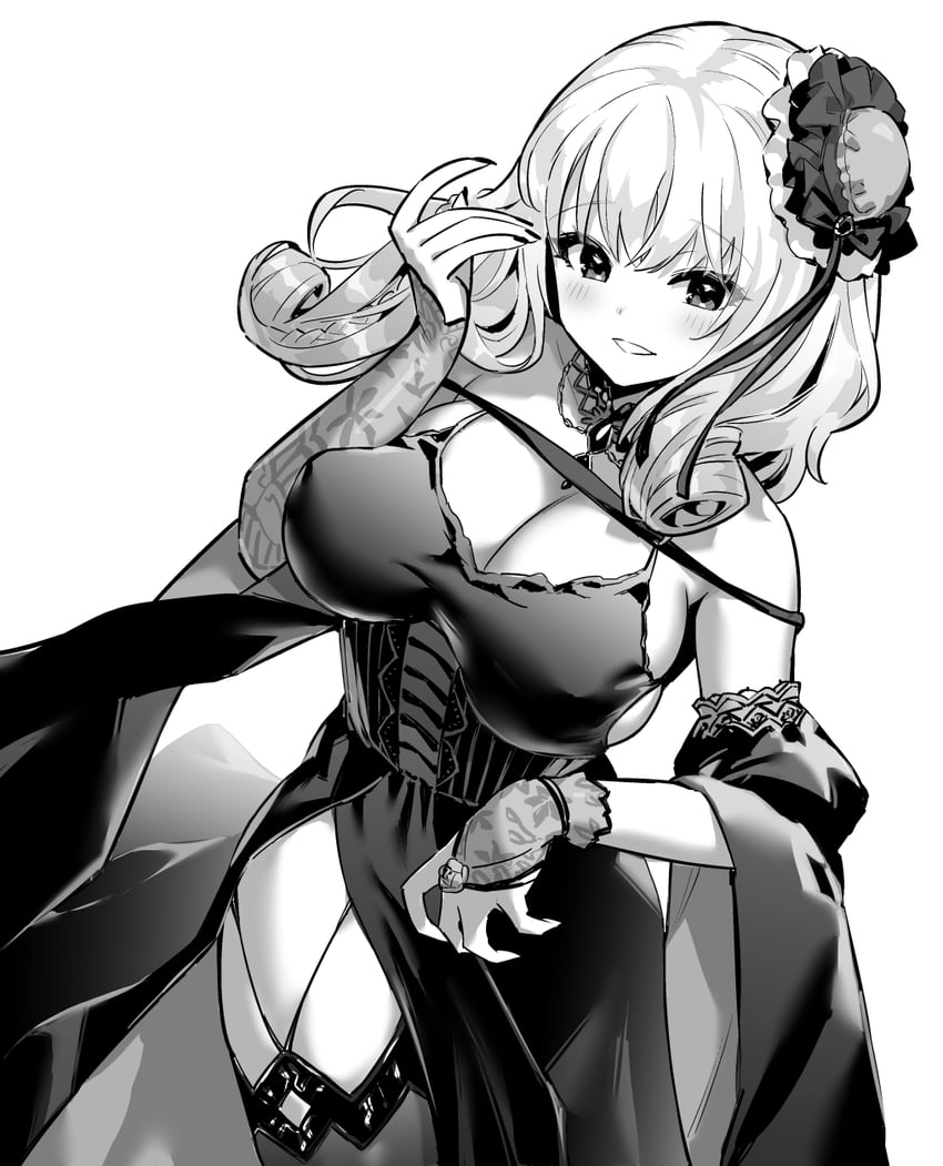 luetzow (azur lane and 1 more) drawn by hori_(hori_no_su)
