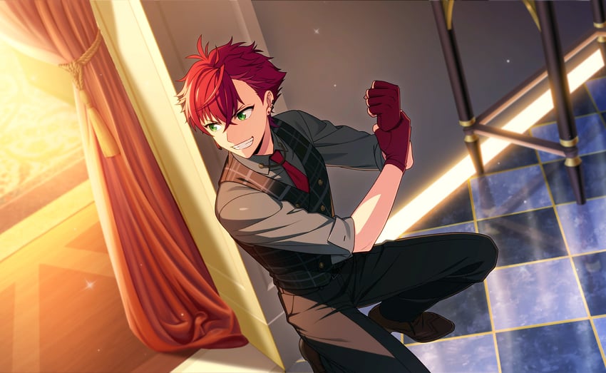 otori akira (helios rising heroes) drawn by happy_elements