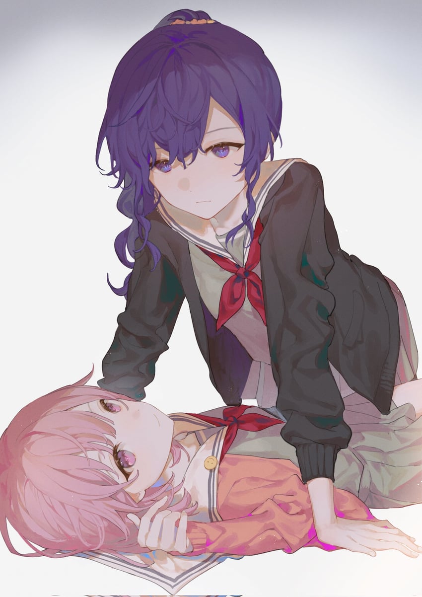 asahina mafuyu and ootori emu (project sekai) drawn by lingjiu_yuki