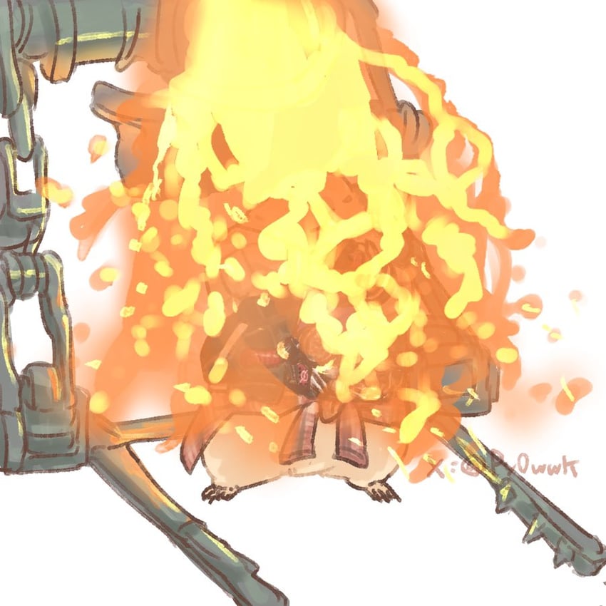 banjou ryuuga and kamen rider cross-z magma (kamen rider and 1 more) drawn by py0wwk