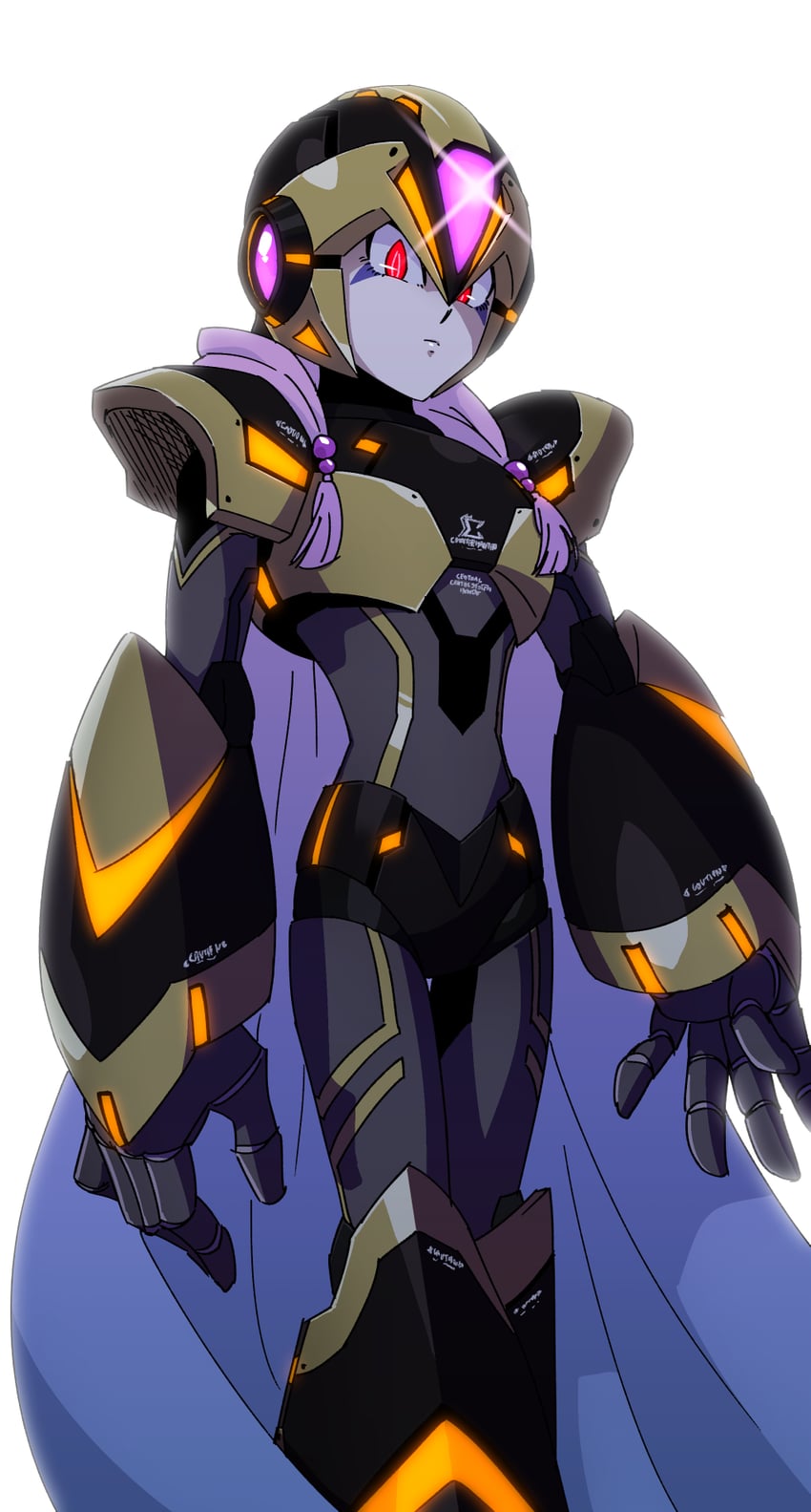 x-kai (mega man and 2 more) drawn by hiyoko_ai