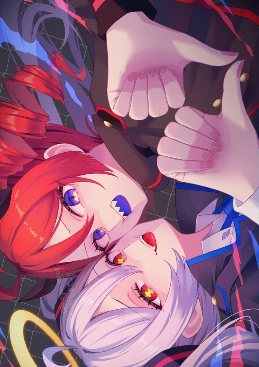 hatsune miku and kasane teto (vocaloid and 2 more) drawn by nagi-negitoro