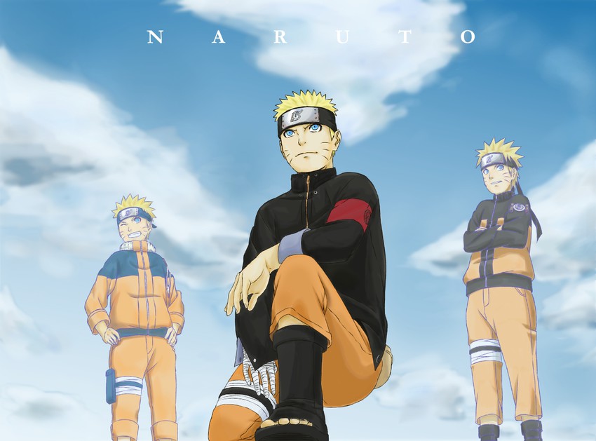 uzumaki naruto (naruto and 2 more) drawn by tooofu