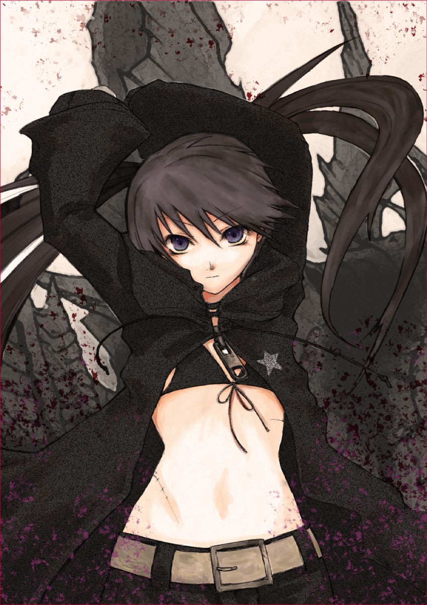 black rock shooter (black rock shooter) drawn by noah-piecesl