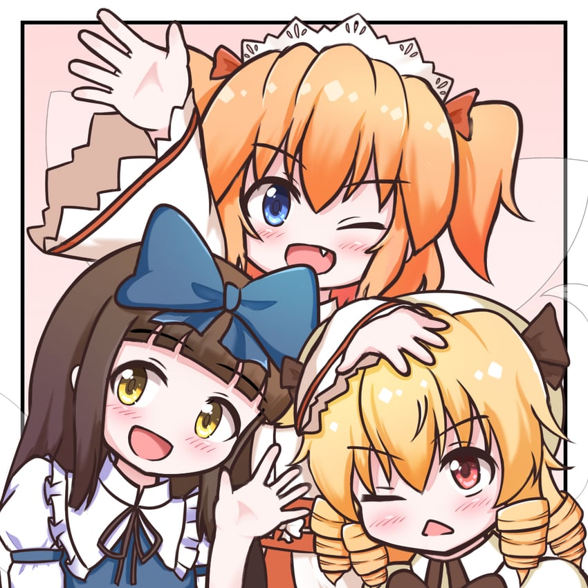 star sapphire, luna child, and sunny milk (touhou) drawn by keepkeep0322