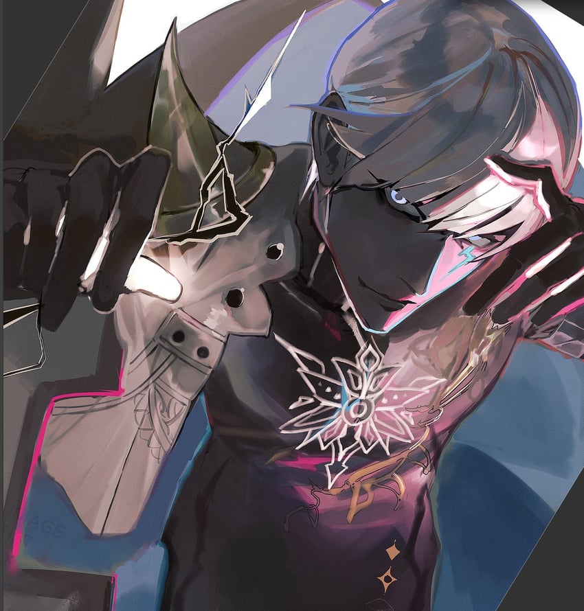 indra (fate and 1 more) drawn by osaki_iyo
