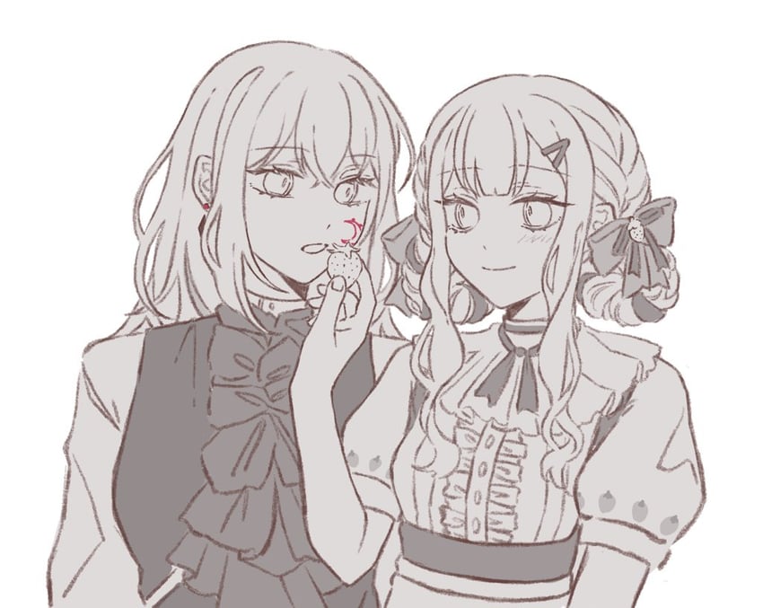misumi uika, doloris, and aver (bang dream! and 3 more) drawn by yuyuyang0402
