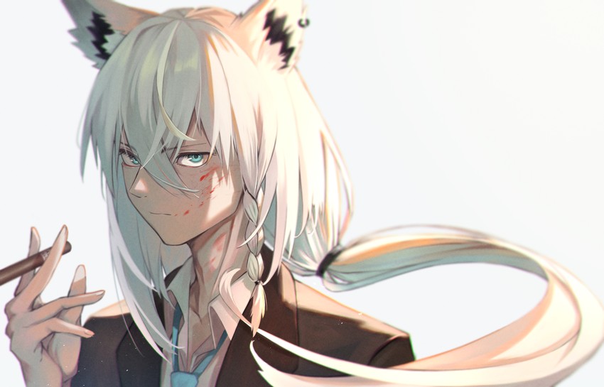 shirakami fubuki (hololive) drawn by soyogi_iori_(ioriwu8)