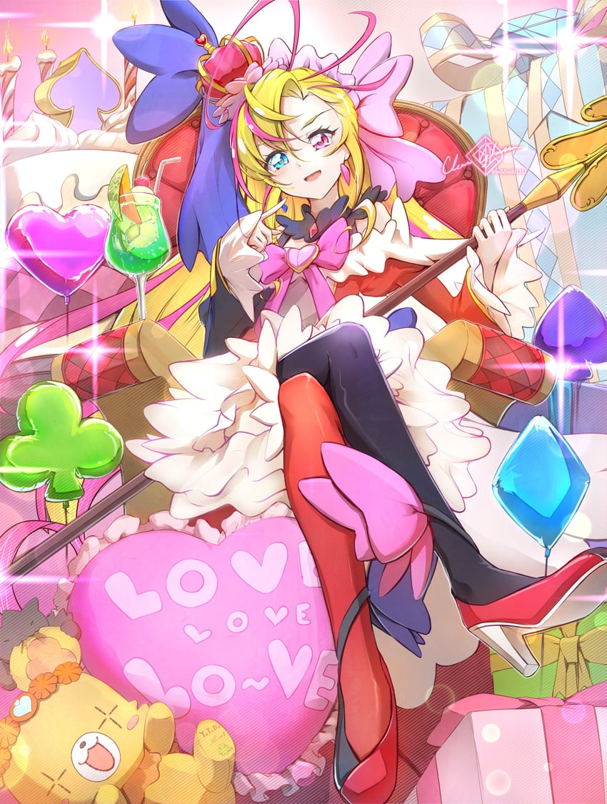 regina, madoka aguri, rance, and cure joker (precure and 1 more) drawn by clear_glass_(mildmild1311)