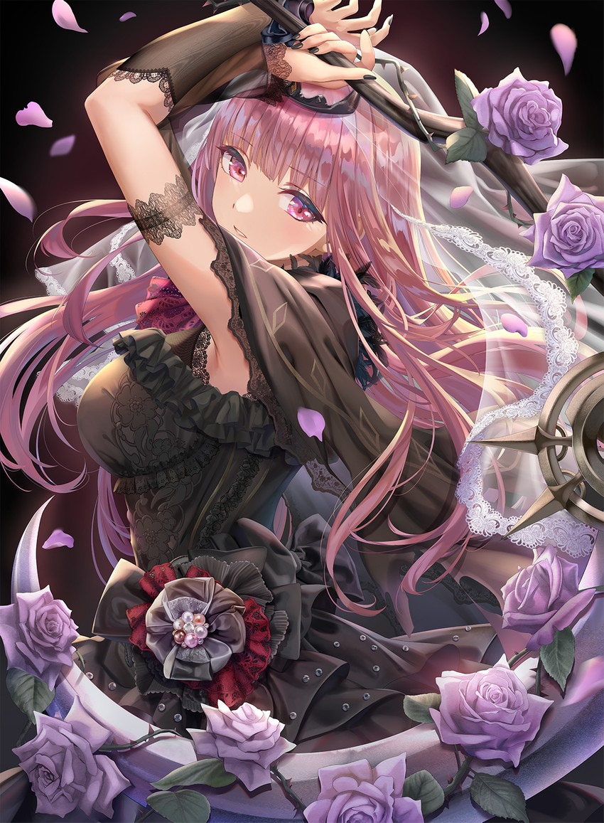 mori calliope (hololive and 1 more) drawn by torino_aqua