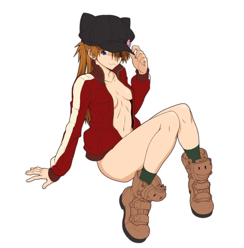 souryuu asuka langley (neon genesis evangelion and 2 more) drawn by harukaze_koucha