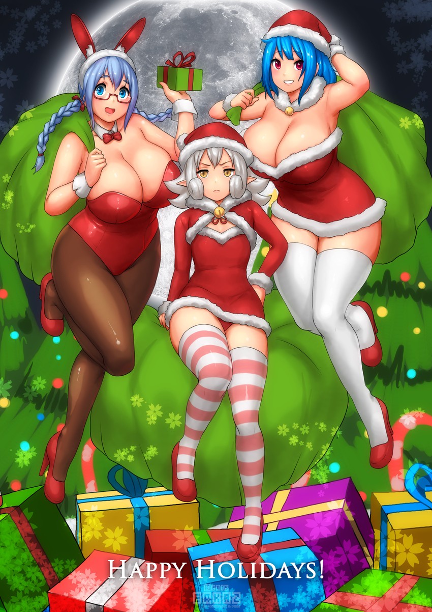 rina atherina, inchou, and fallecimiento melodia (original and 1 more) drawn by erkaz