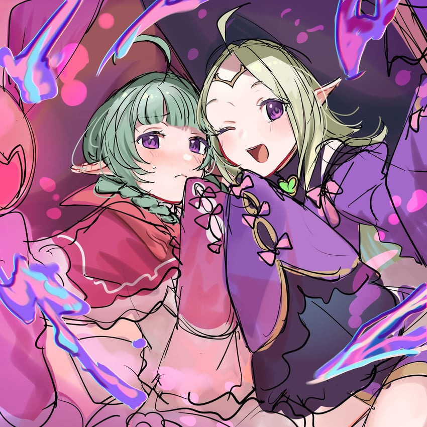 nah and nowi (fire emblem and 2 more) drawn by sakura_no_yoru