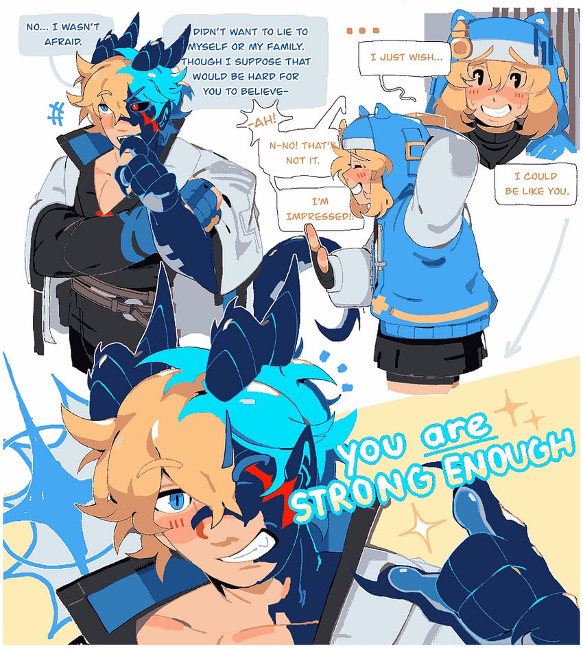 bridget and ky kiske (guilty gear and 1 more) drawn by tierrlist
