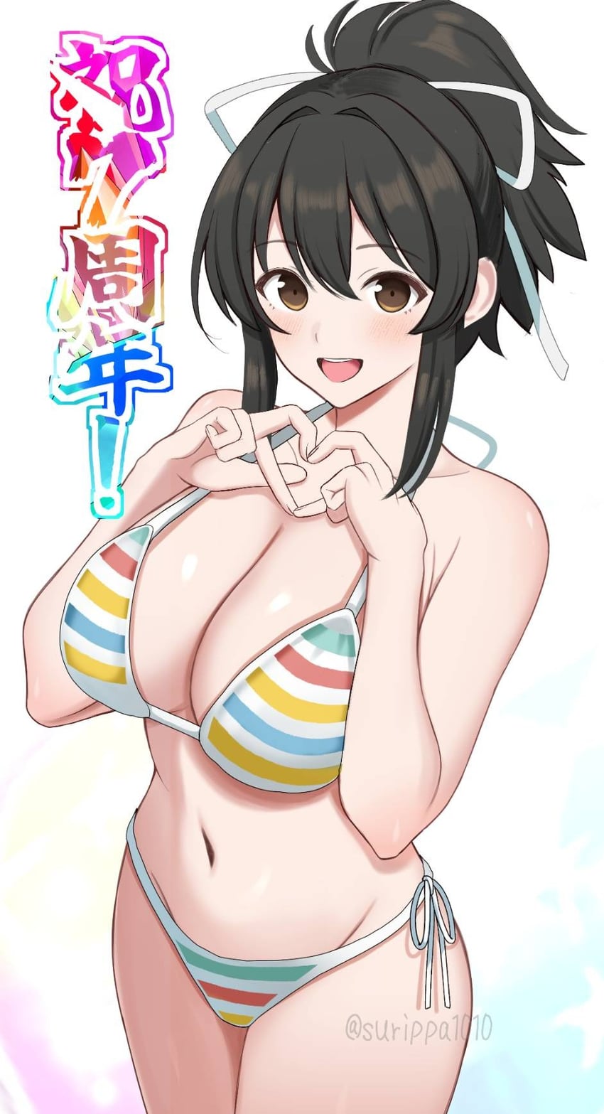 asuka (senran kagura and 1 more) drawn by surippa1010
