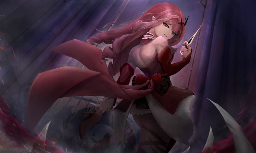 baobhan sith (fate and 1 more) drawn by nekupire