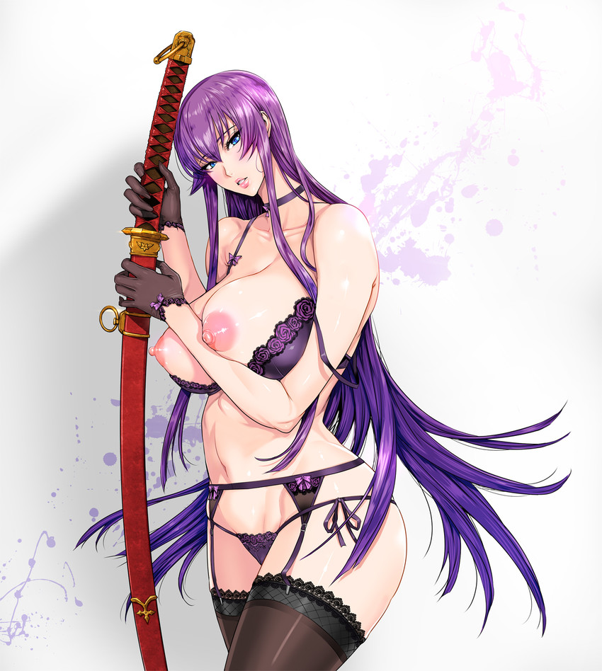 busujima saeko (highschool of the dead) drawn by fei_(maidoll)