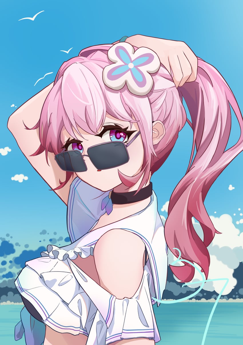 march 7th (honkai and 1 more) drawn by bolihaix