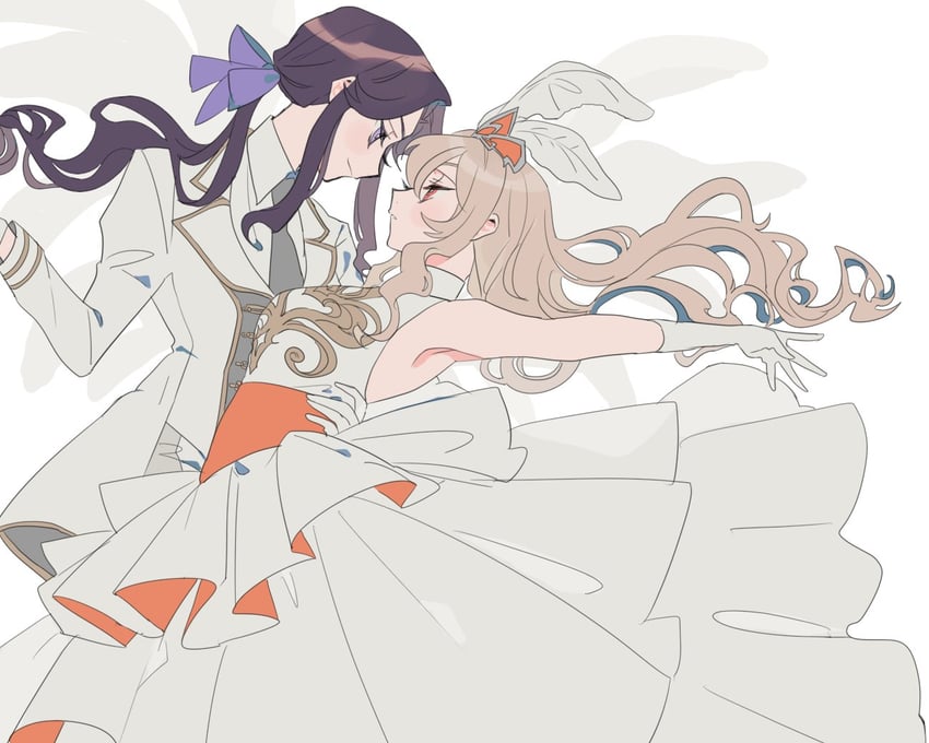 saijou claudine and tendou maya (shoujo kageki revue starlight) drawn by roneco
