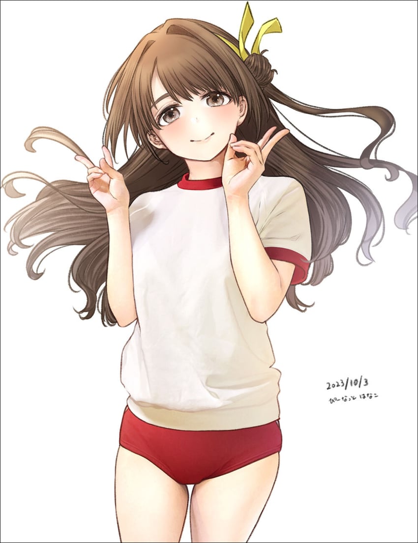 shimamura uzuki (idolmaster and 1 more) drawn by hanako_(peanut)