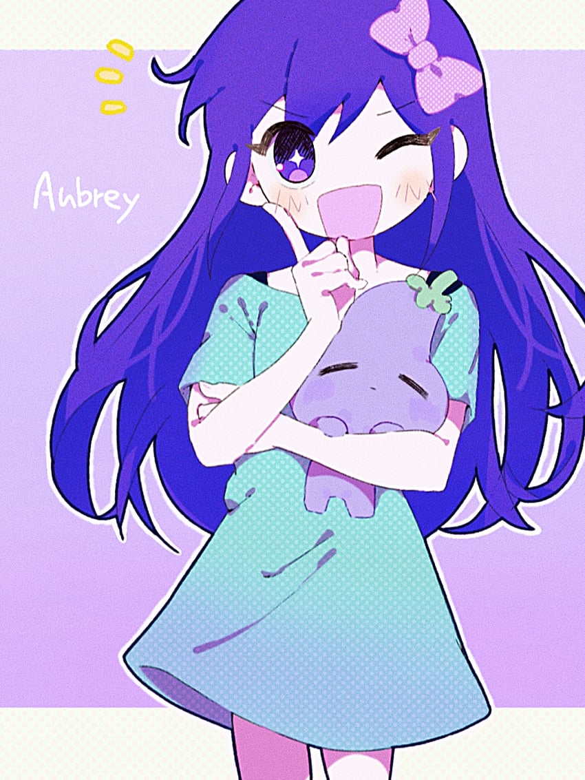 aubrey and mr. plantegg (omori) drawn by matouchi_(matouti118)
