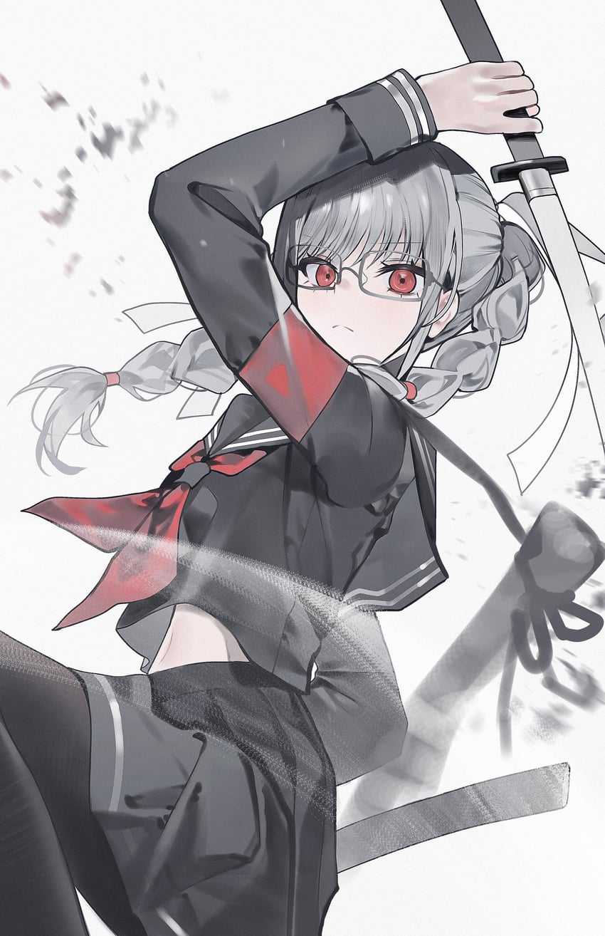 pekoyama peko (danganronpa and 1 more) drawn by ajirui