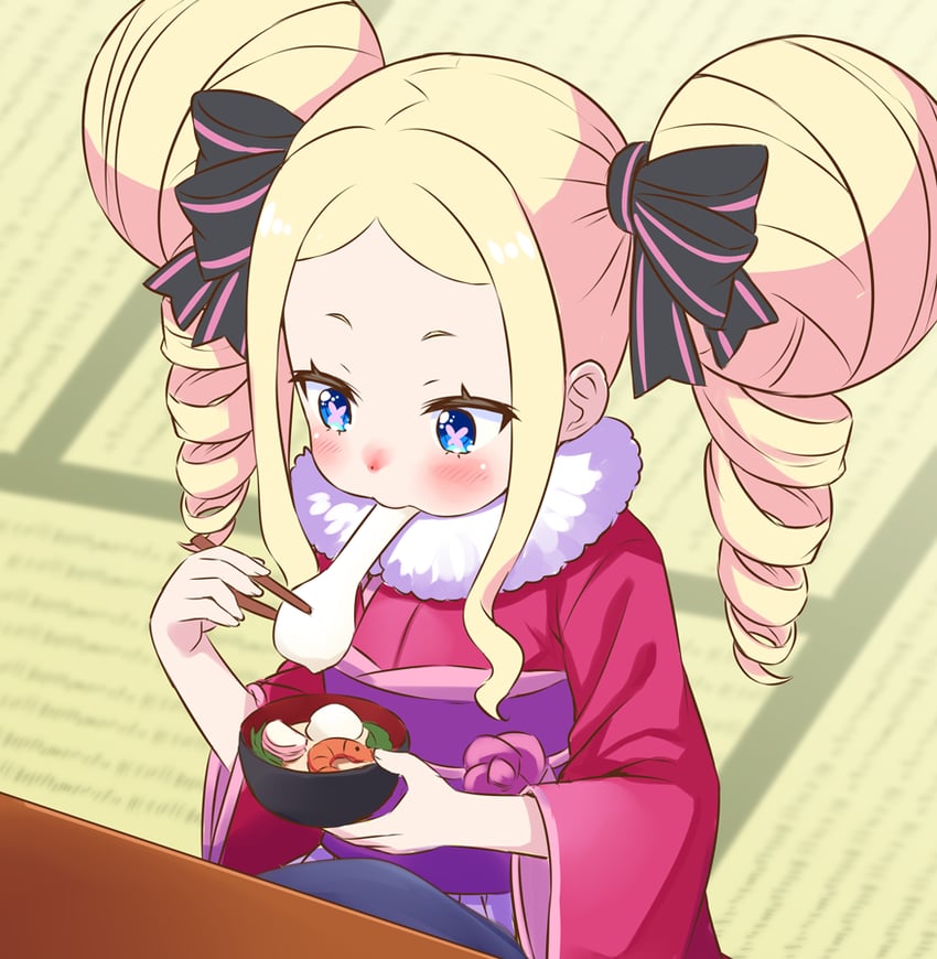 beatrice (re:zero kara hajimeru isekai seikatsu) drawn by s_(hdru2332)