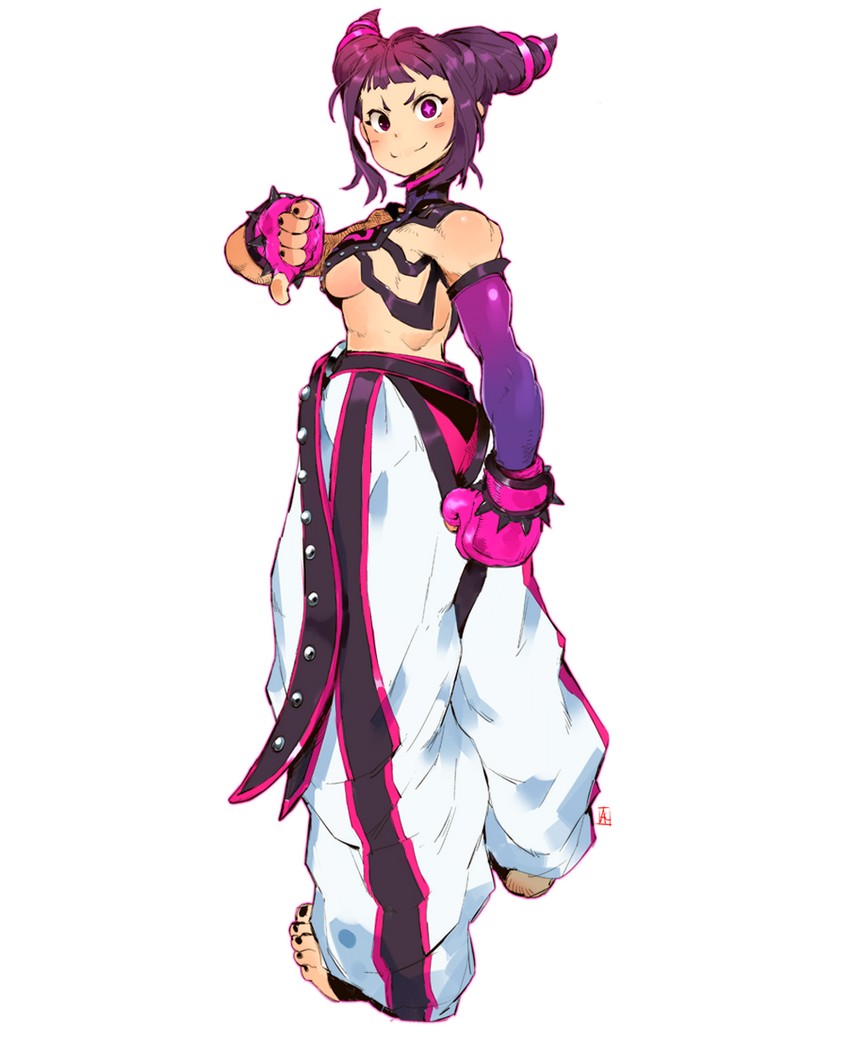 han juri (street fighter and 1 more) drawn by andrewcockroach