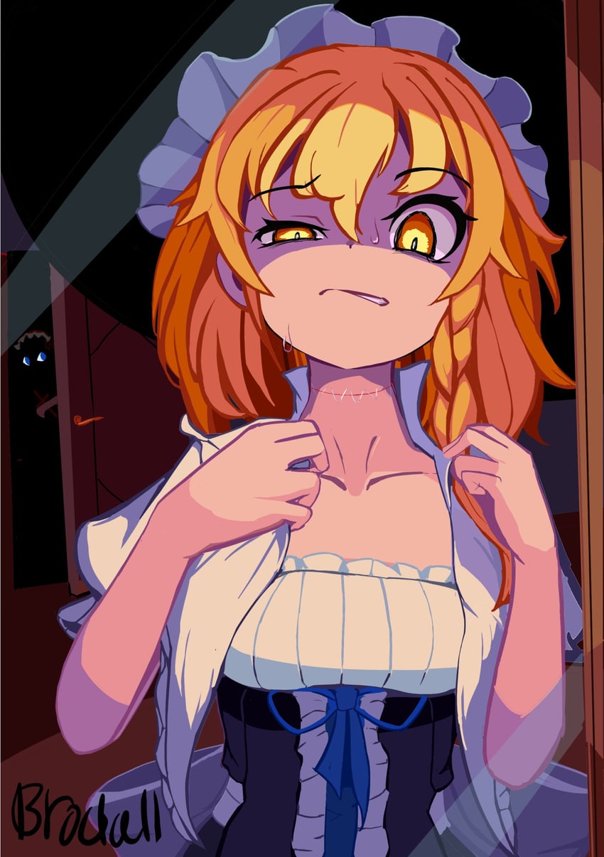 kirisame marisa and alice margatroid (touhou) drawn by brodall_pixel