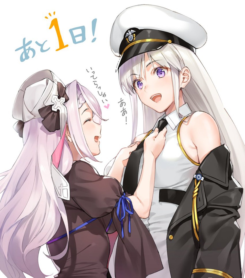 enterprise and vestal (azur lane) drawn by tokki | Danbooru