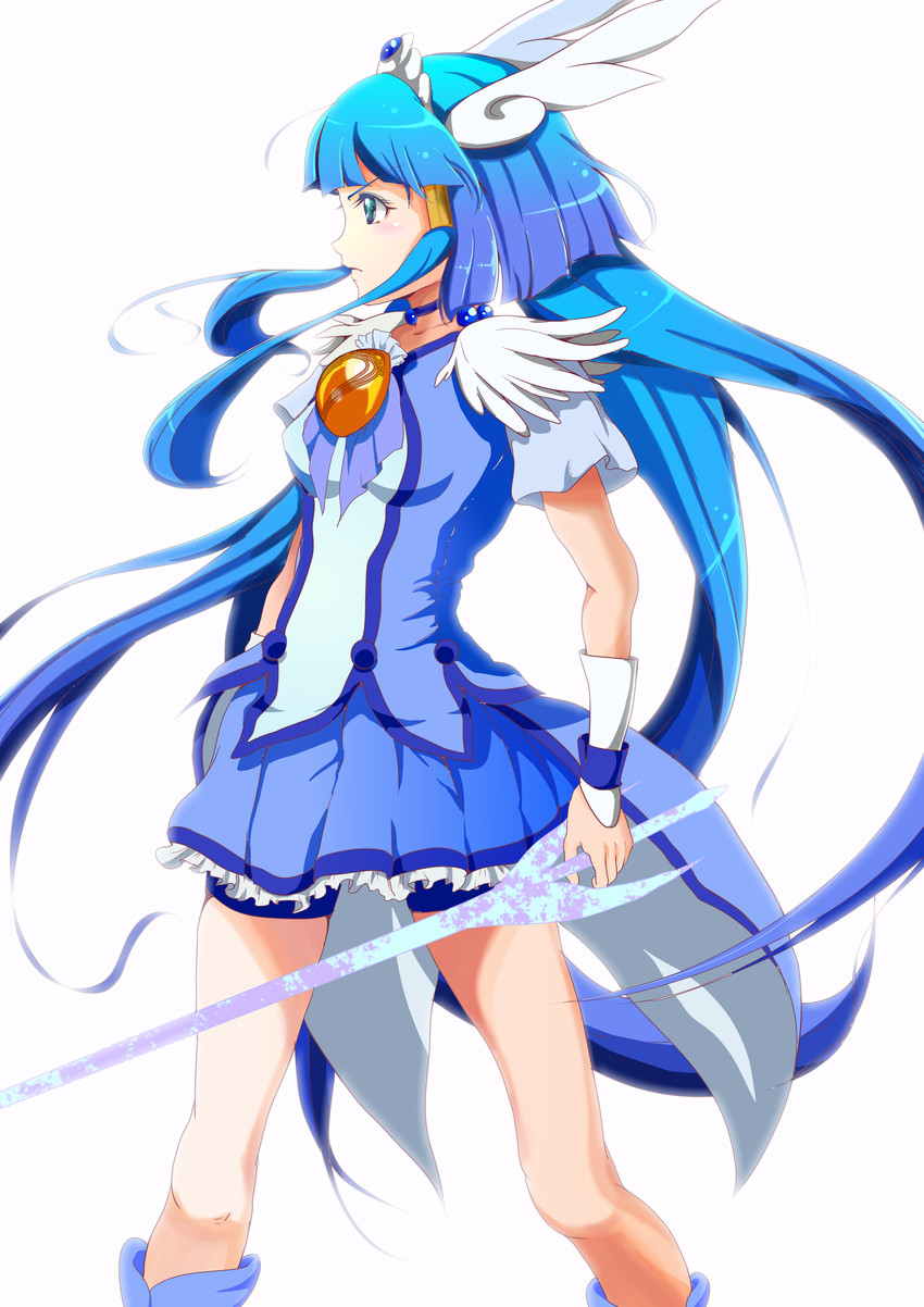 aoki reika and cure beauty (precure and 1 more) drawn by zielgigas