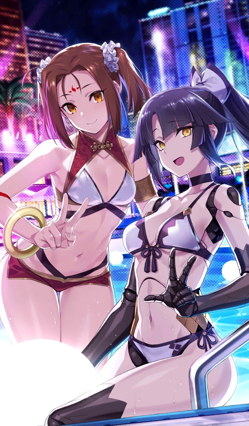 katou danzou and nezha (fate and 1 more) drawn by saitou_hiroki