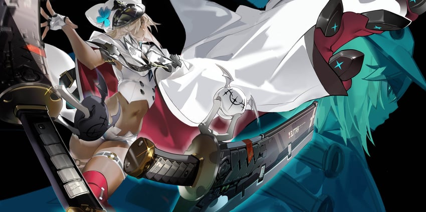 ramlethal valentine (guilty gear and 1 more) drawn by lfpwrk0vlocrzl4