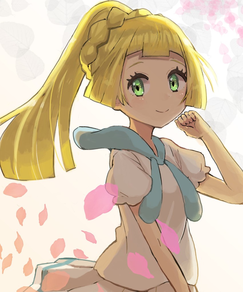 lillie (pokemon and 1 more) drawn by peppedayo_ne