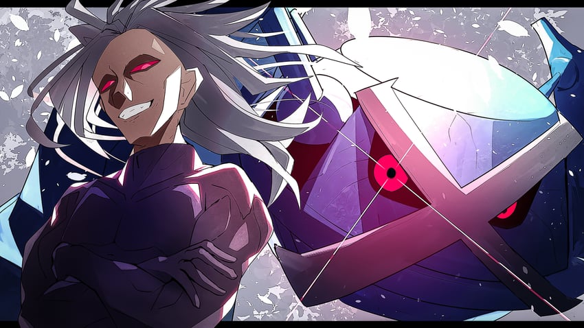 metagross and nascour (pokemon and 1 more) drawn by zeroartwo
