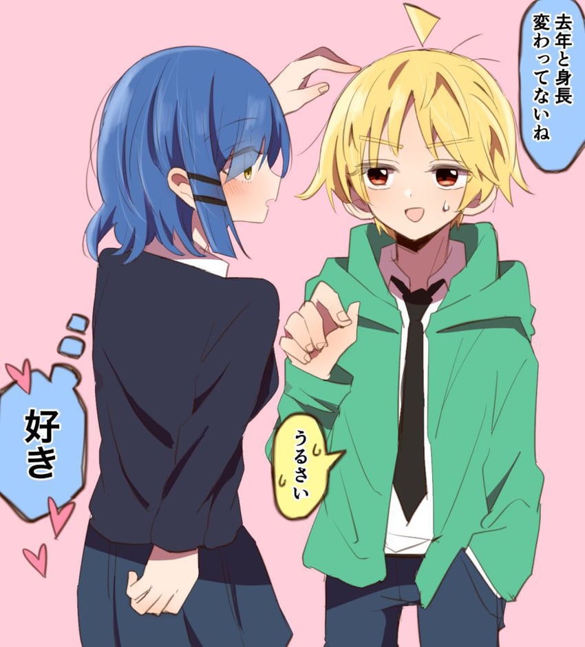 ijichi nijika and yamada ryo (bocchi the rock!) drawn by warashi67