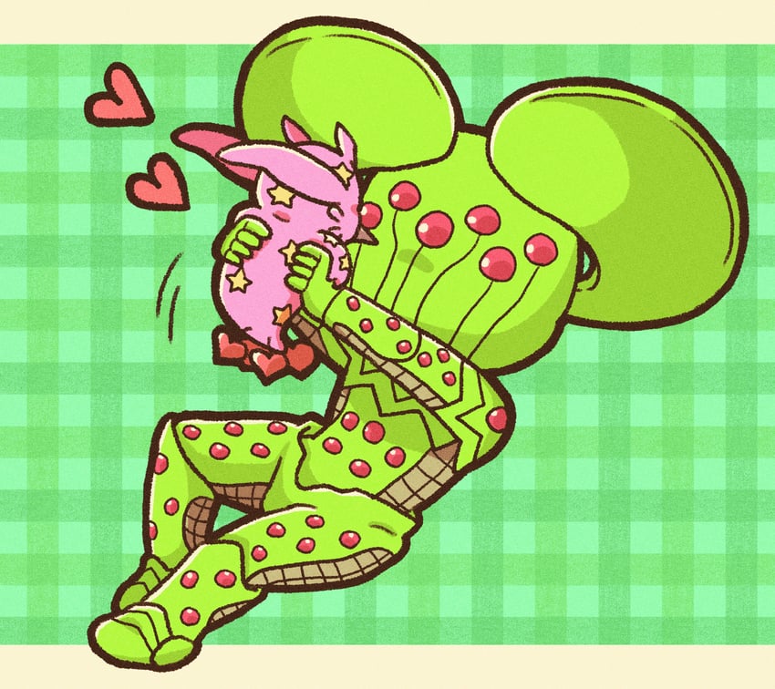 tusk, tusk act1, and ball breaker (jojo no kimyou na bouken and 1 more) drawn by m_a_a_m_8