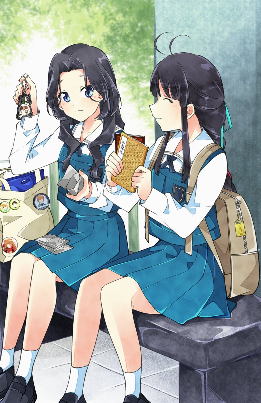 orihara sumika and yagami toa (22/7) drawn by trefle_r
