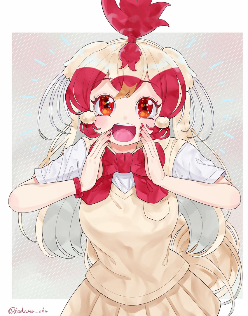 chicken (kemono friends and 1 more) drawn by kedama_(ughugjydthjdf)