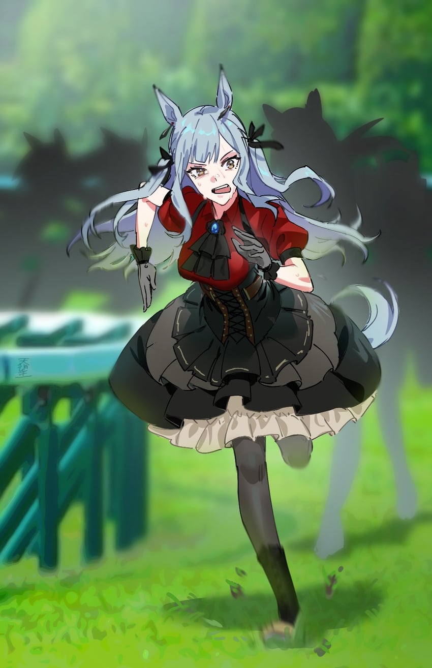togawa sakiko and oblivionis (umamusume and 2 more) drawn by matoi_sakuretsu