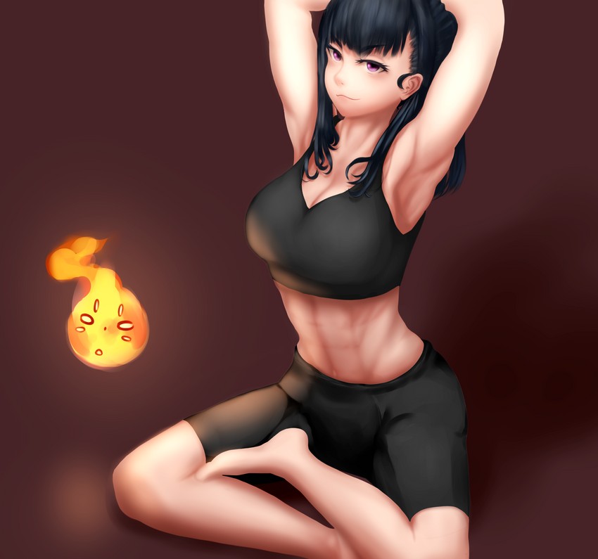 maki oze (en'en no shouboutai) drawn by alt_(matabeling)