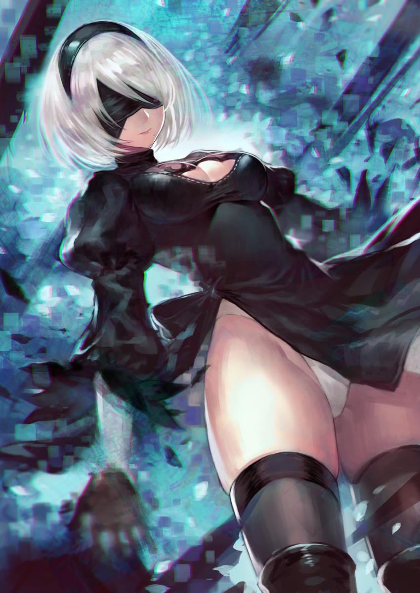 2b (nier and 1 more) drawn by terai_(teraimorimori)