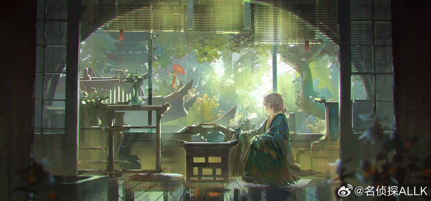 jiu niangzi and getian (reverse:1999) drawn by ming_zhentan_allk