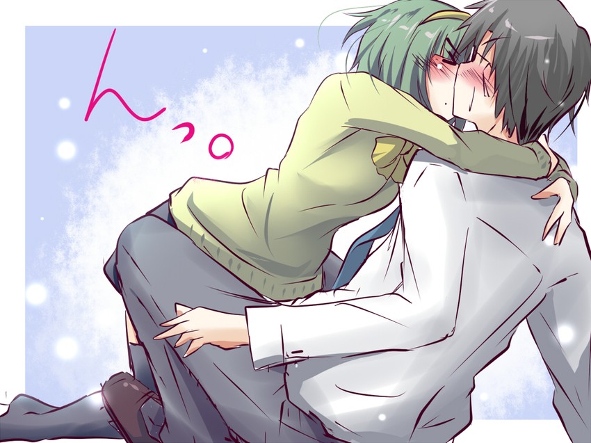 producer and otonashi kotori (idolmaster) drawn by natsu_(anta_tte_hitoha)