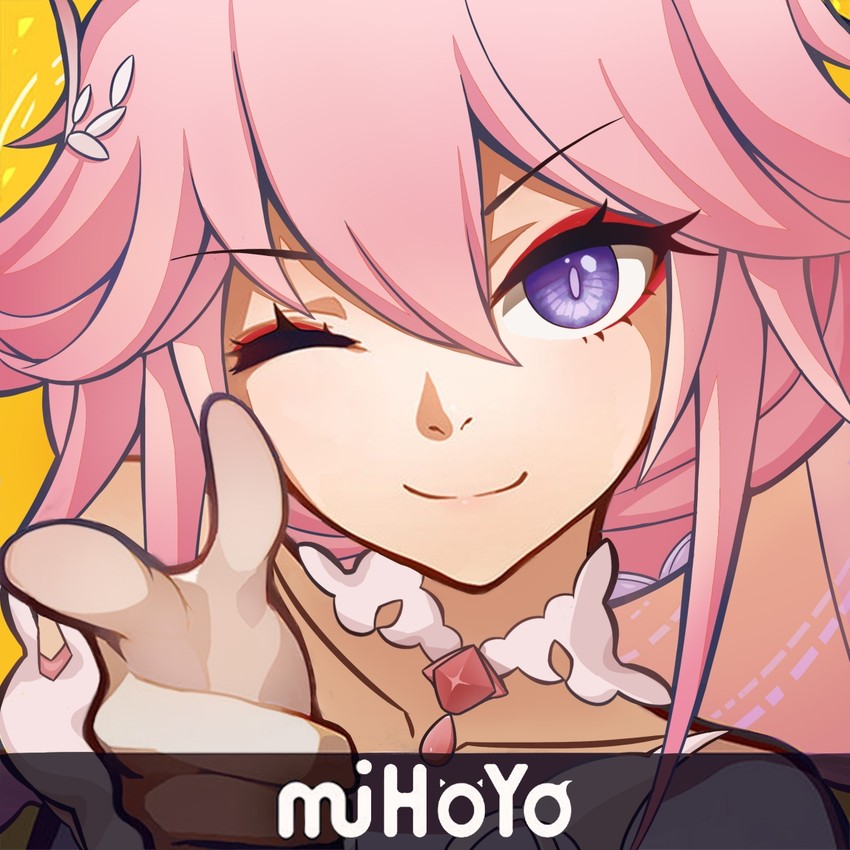 yae sakura (honkai and 1 more) drawn by nalukikiki