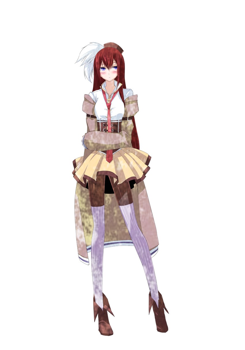 tomoe mami and makise kurisu (mahou shoujo madoka magica and 1 more) drawn by kyougoku_touya